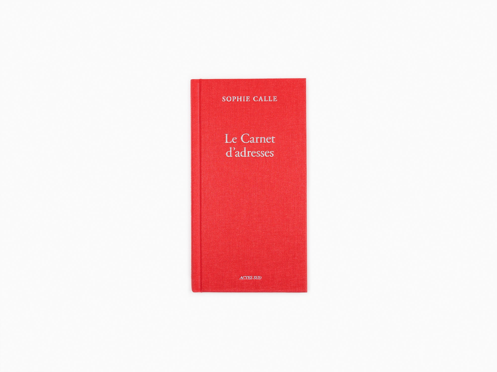 Sophie Calle - Le carnet d'adresses (Livre VI)