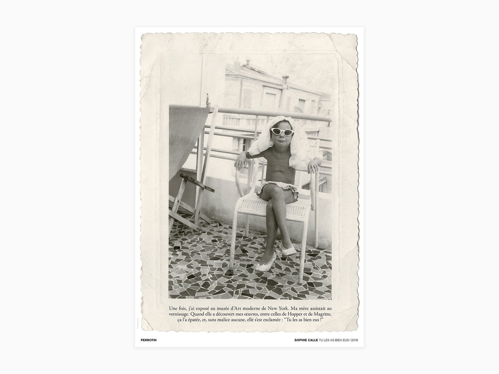 Sophie Calle - Tu les as bien eus ! (standard poster)