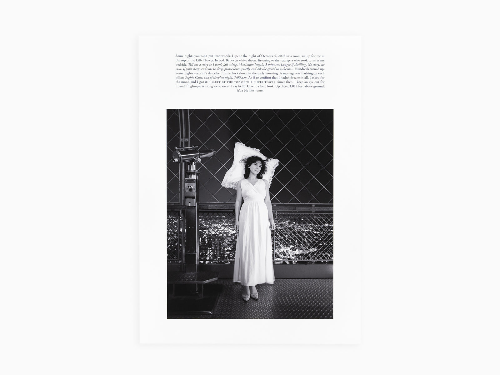 Sophie Calle - "Room with a view"