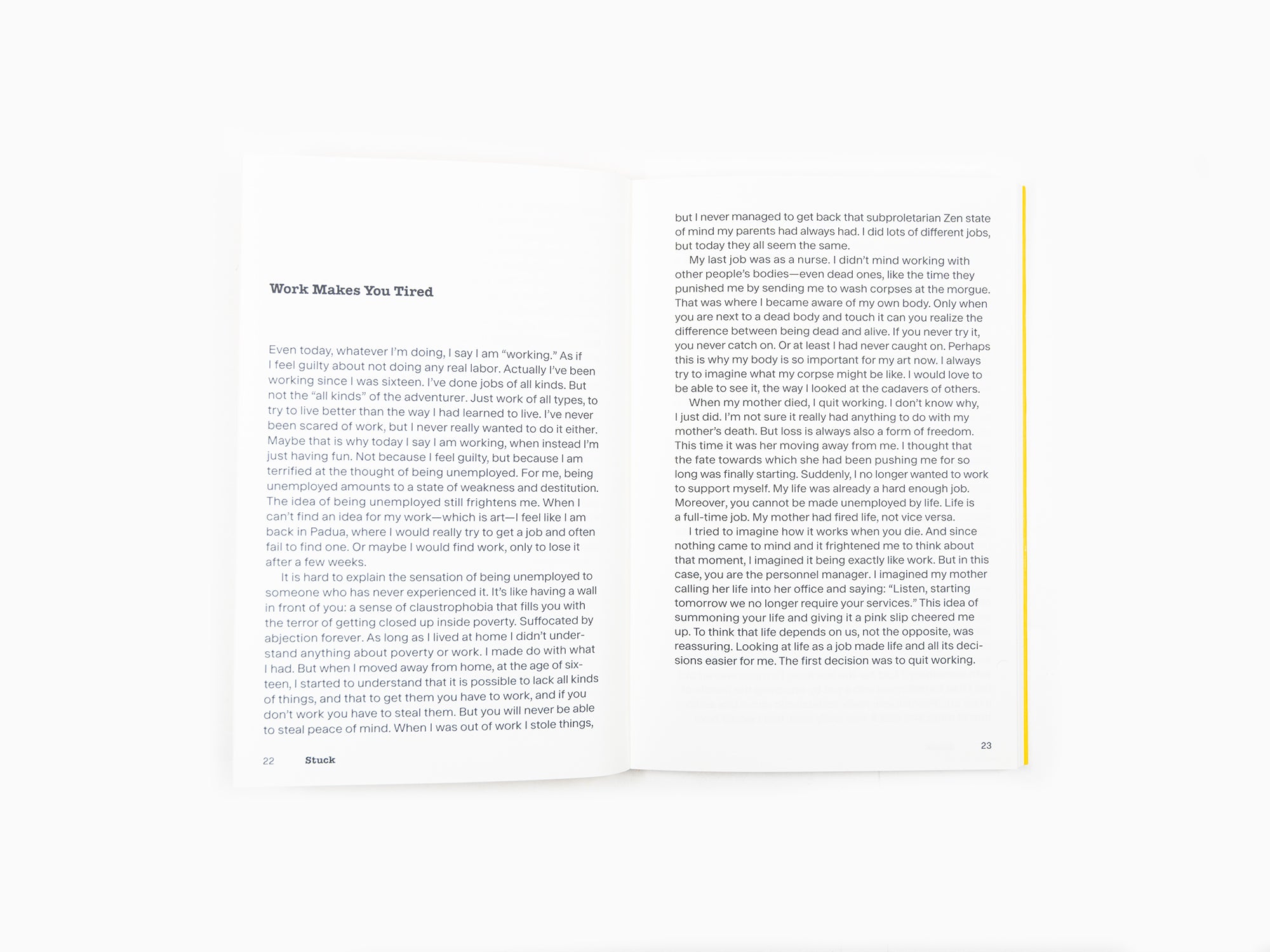 Francesco Bonami - Stuck — Maurizio Cattelan : The Unauthorized Autobiography