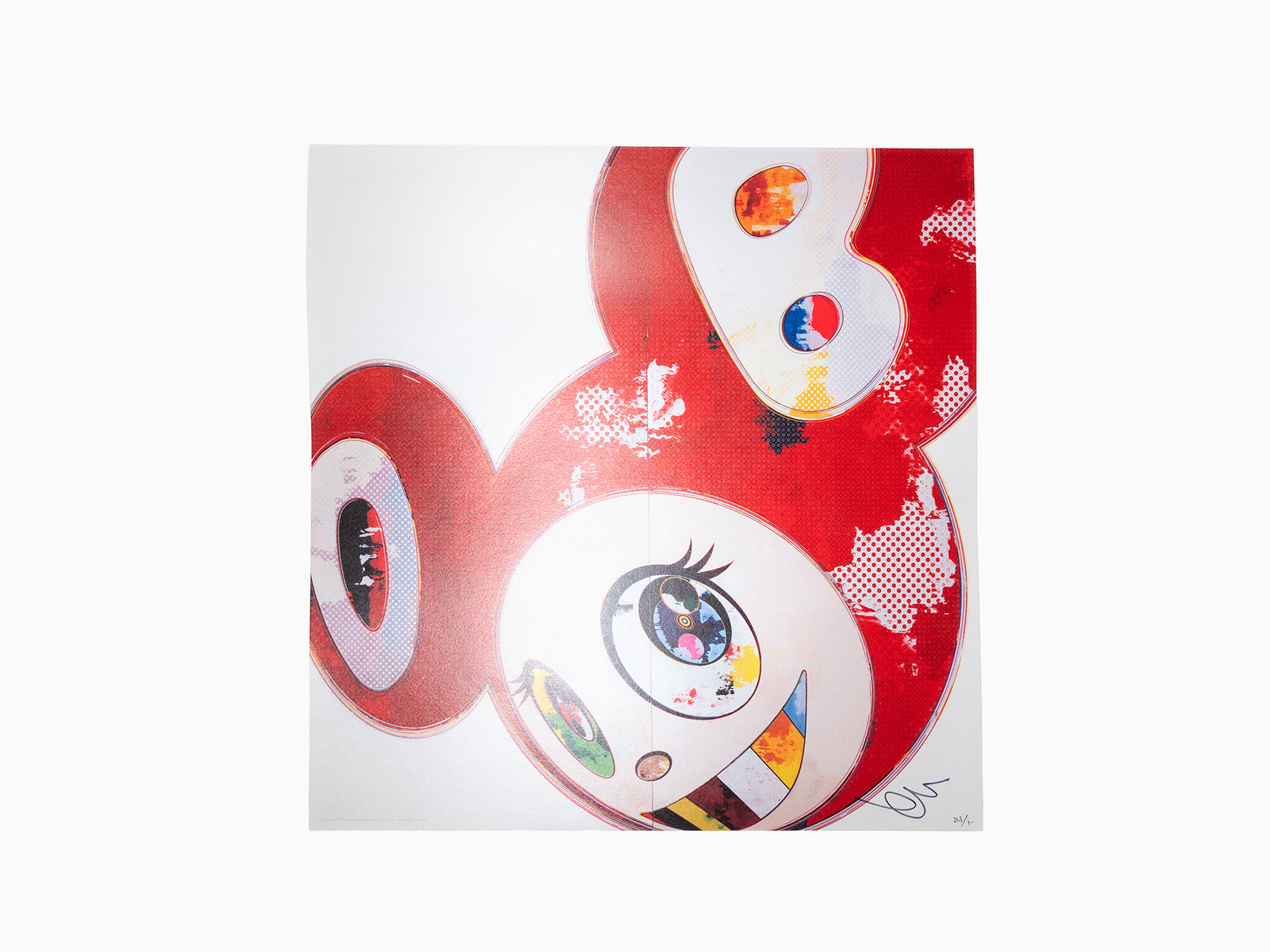 Takashi Murakami - And Then x6 Rouge