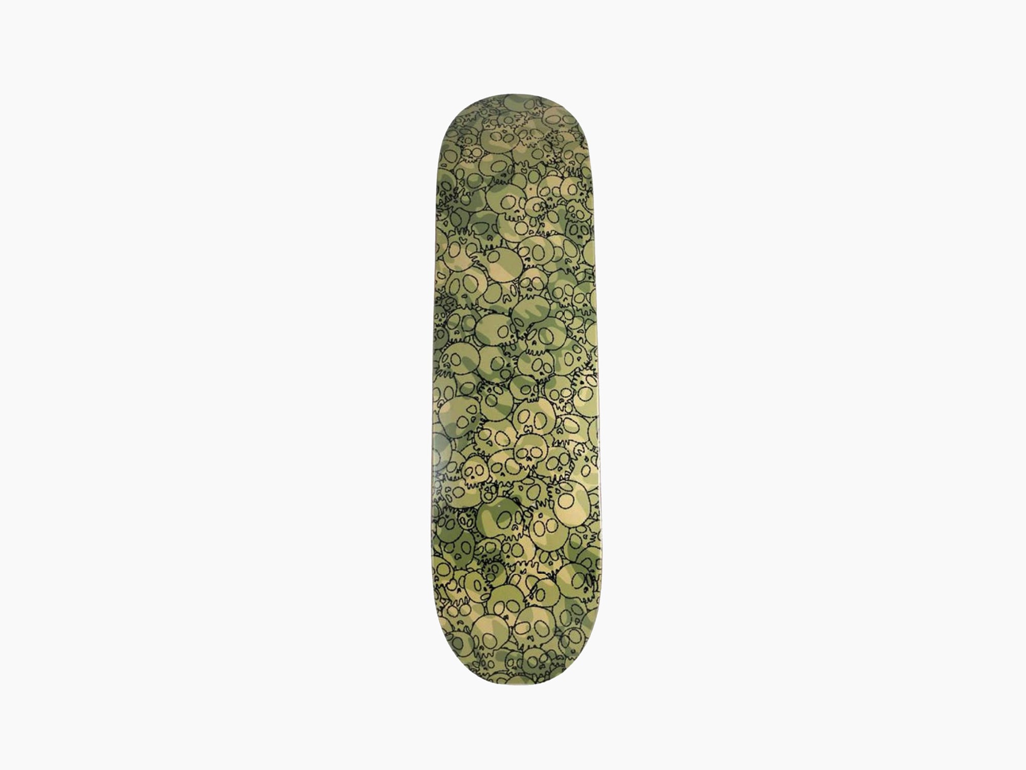 スケートボード Takashi Murakami Camo Skull Skateboard Takashi Murakami: Camo-Skull Skateboard Deck | Gagosian Shop
