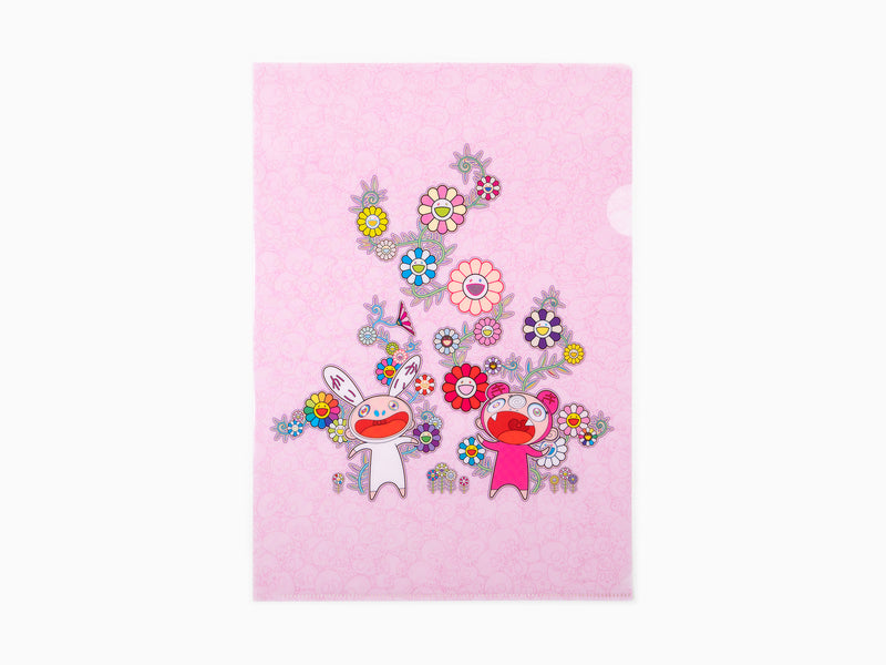 Takashi Murakami - Clear File Kaikai & Kiki Flower