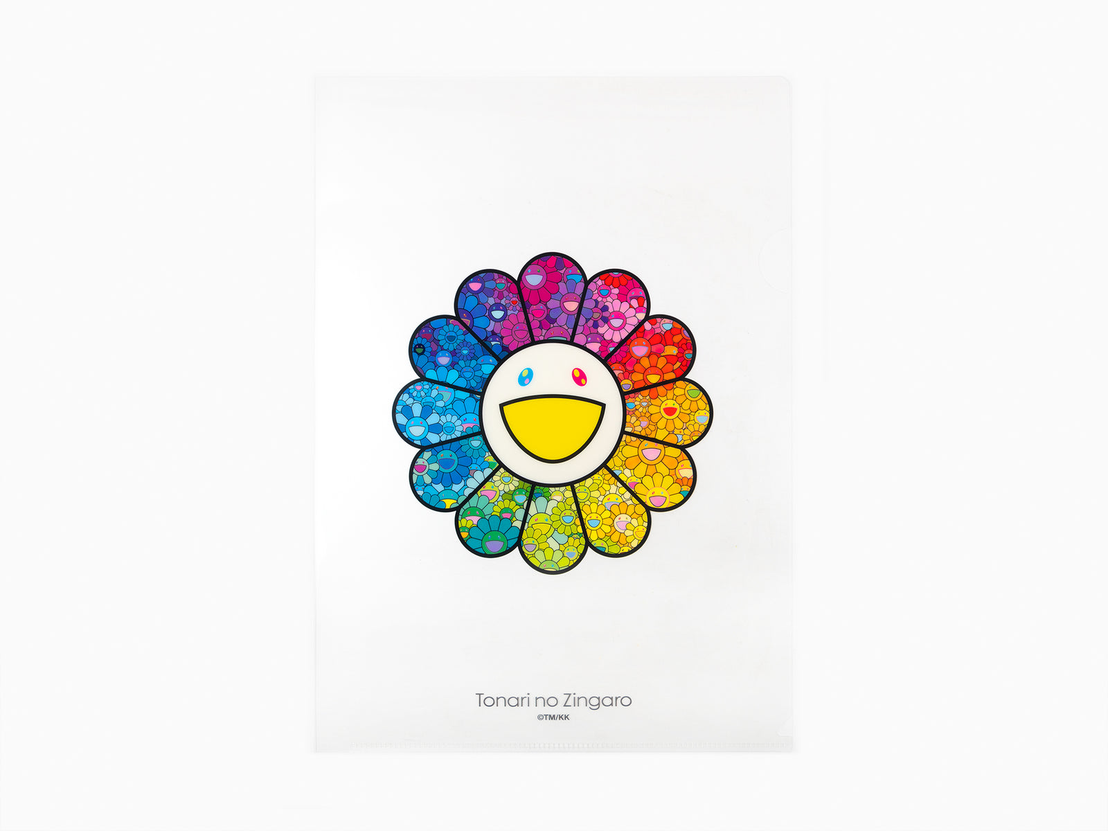 Takashi Murakami Flower Sticker Magenta Cream on sale kaikai kiki