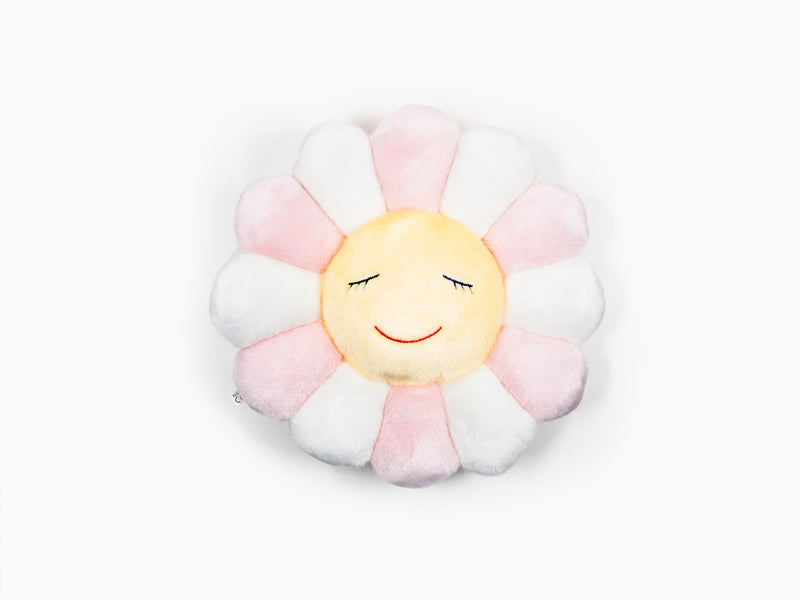 Takashi Murakami - Flower cushion 30 cm - Pink & White