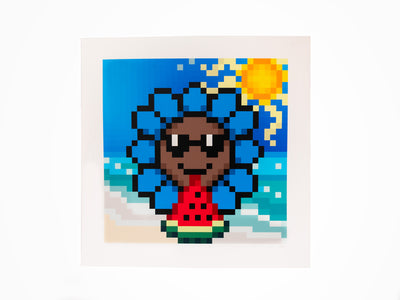 Takashi Murakami - Murakami.Flower #2102 Vacances d'été