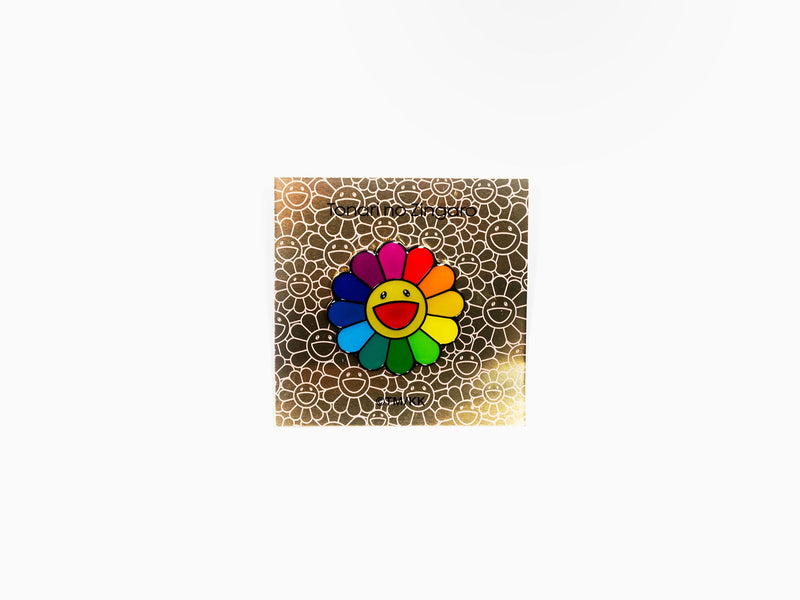 Takashi Murakami - Flower 37mm Rainbow Pins