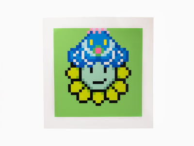 Takashi Murakami - Murakami.Flower #11427 Casquette Octopus bleue