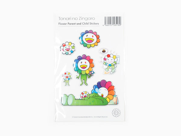 Takashi Murakami Kaikai Kiki Tonari no Zingaro Flower Stickers 4 A buy Pack