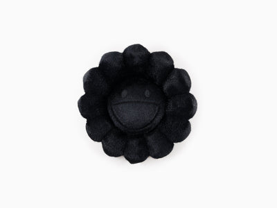 Takashi Murakami - Flower cushion 30 cm - All Black
