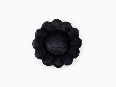 Takashi Murakami - Flower cushion 30 cm - All Black