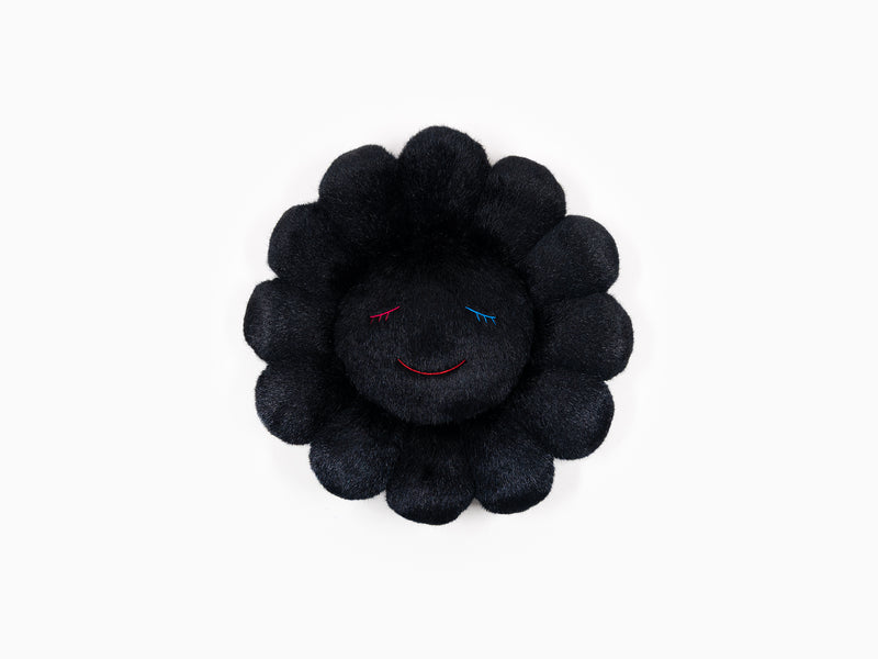Takashi Murakami - Flower cushion 30 cm - Black