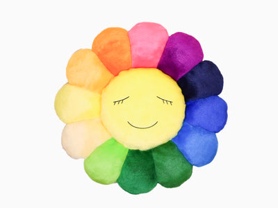 Takashi MURAKAMI - Flower Cushion - 60 cm - rainbow