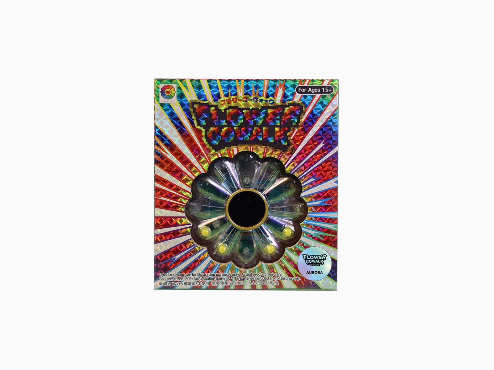 Takashi Murakami - FLOWER GO WALK COLOR / Aurora (WITH FLOWER GO WALK CARD)