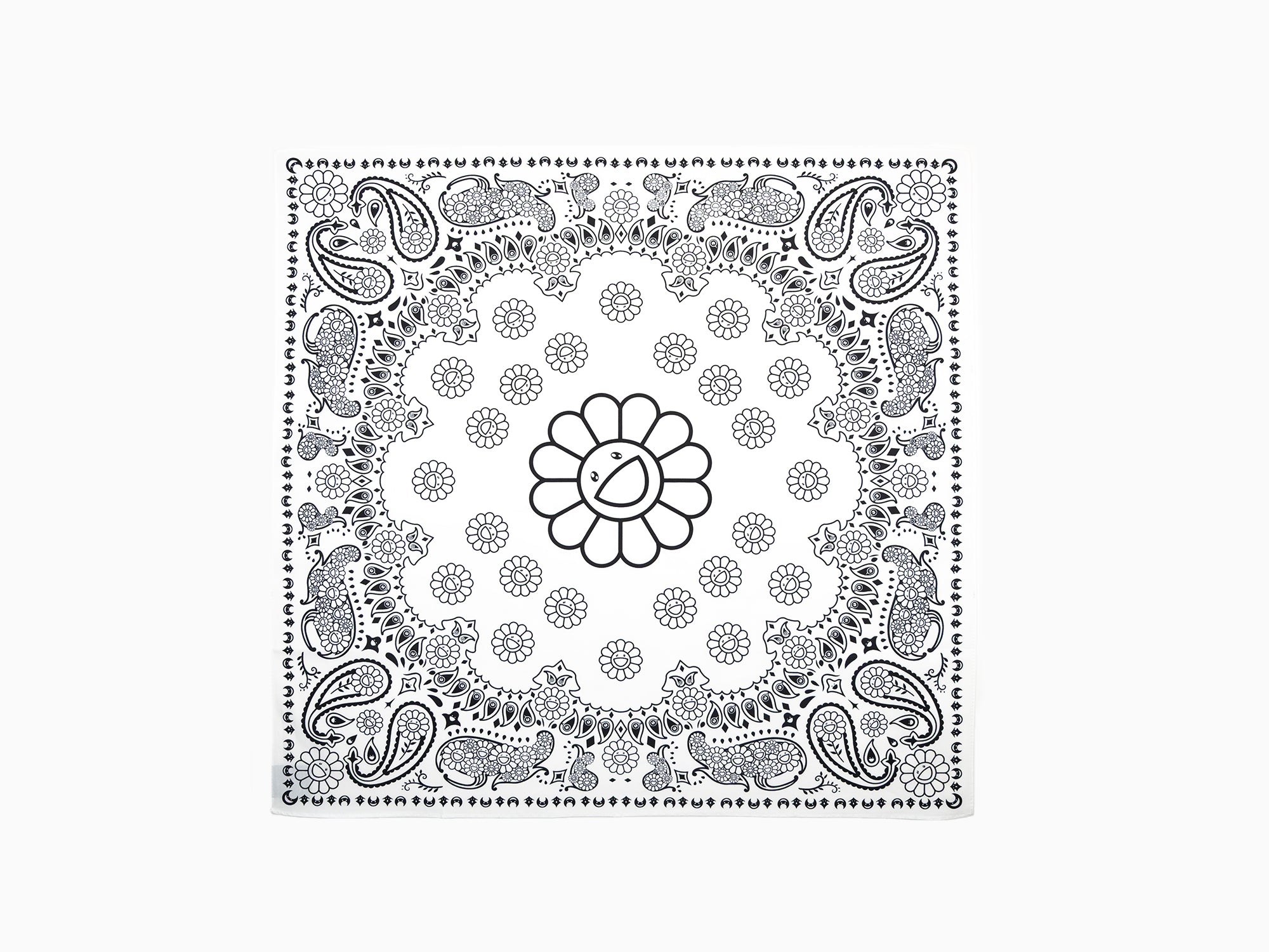 Takashi Murakami - Flower Paisley Bandana