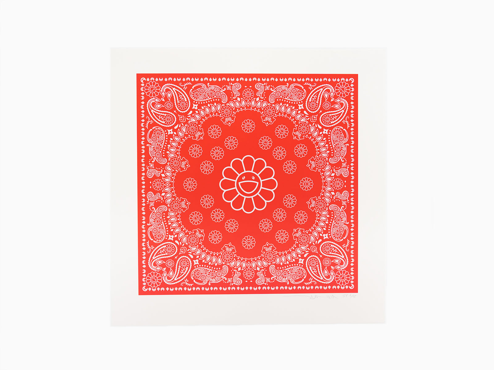 Takashi Murakami - Flower Paisley