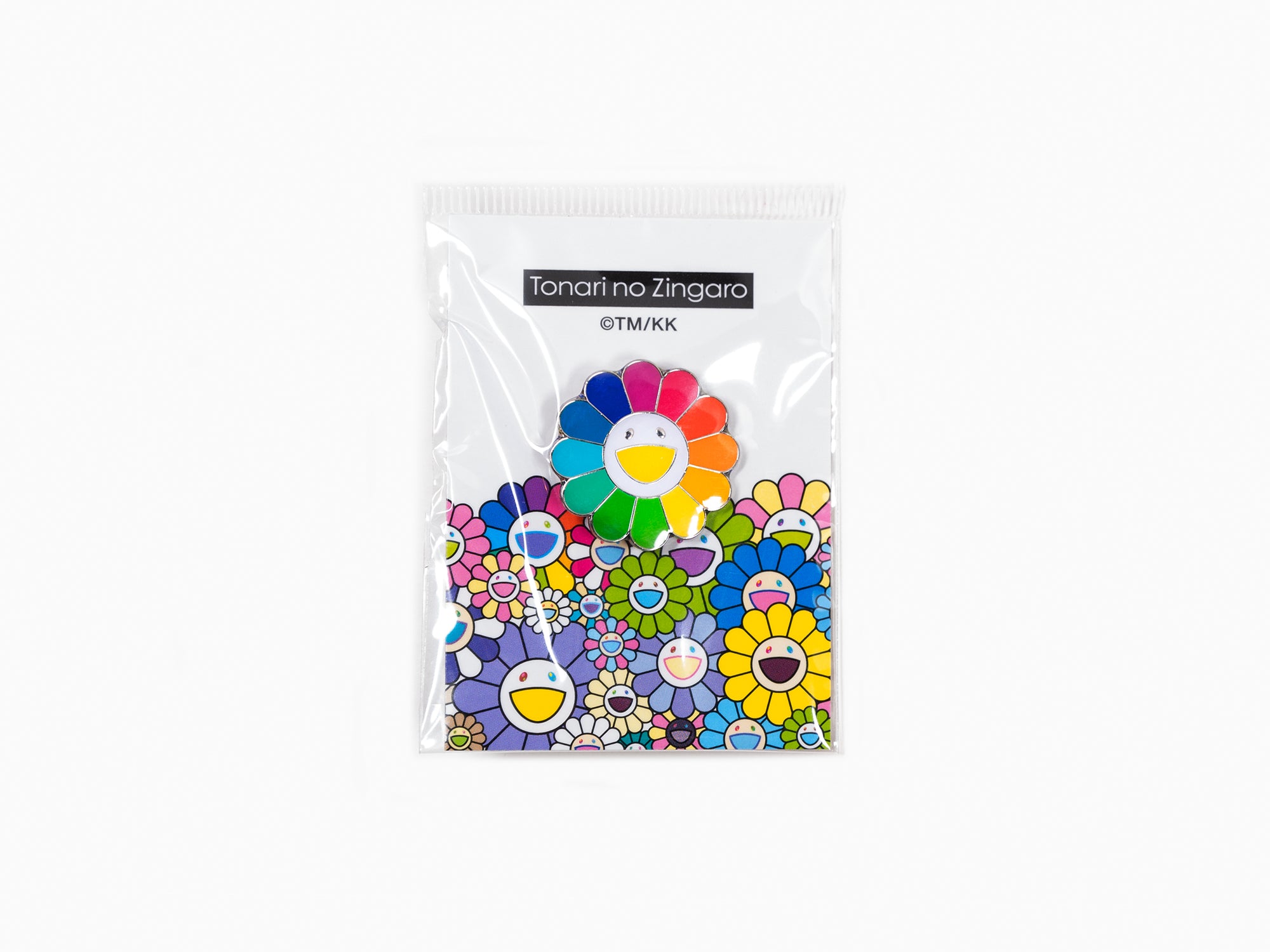 Takashi Murakami - Flower Pins / Rainbow x White