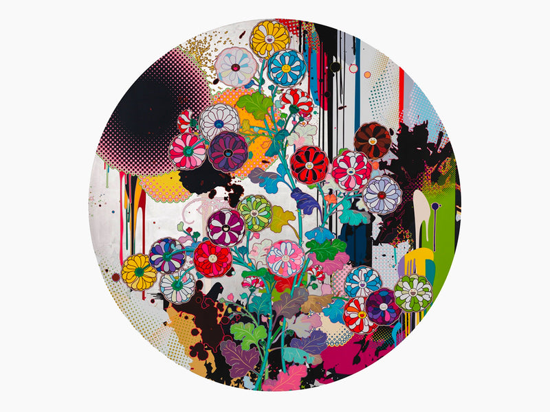 Takashi Murakami - Korin's Flowers and Abstract Imagery