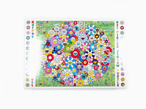 Takashi Murakami - Korpokkur in the Forest Jigsaw Puzzle