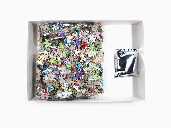 Takashi Murakami - Korpokkur in the Forest Jigsaw Puzzle