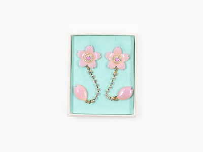 Takashi Murakami x Liquem - Cherry Blossom earrings