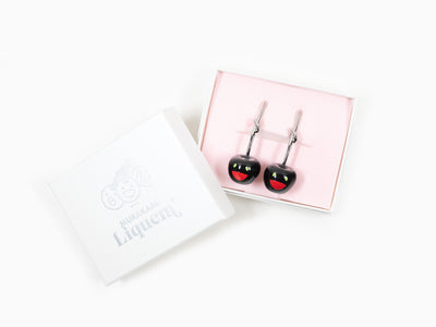 Takashi Murakami x Liquem - Cherry earrings