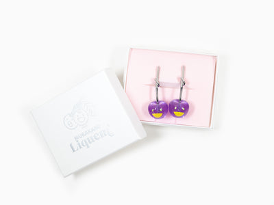 Takashi Murakami x Liquem - Cherry earrings