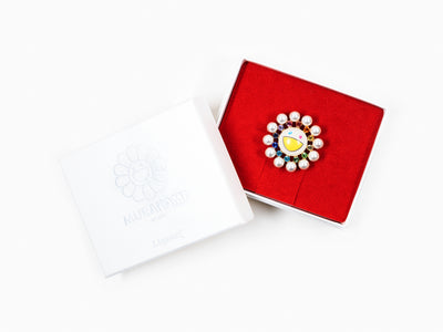 Takashi Murakami x Liquem - Pearl Flower ring