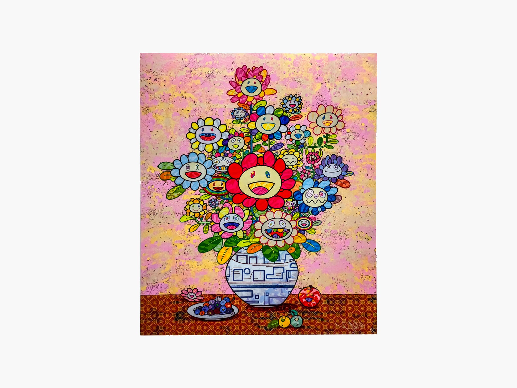 Takashi Murakami - Longing for Zao Wou-Ki's Flower Painting