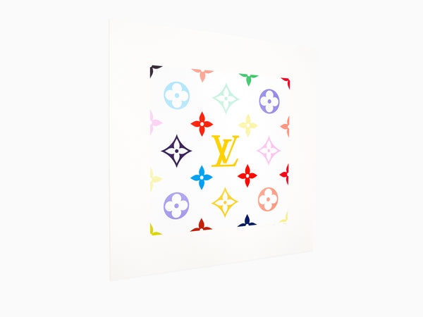版画 SUPERFLAT Colorful Monogram (Black) Takashi Murakami Superflat Monogram (green) (Signed Print) 2003