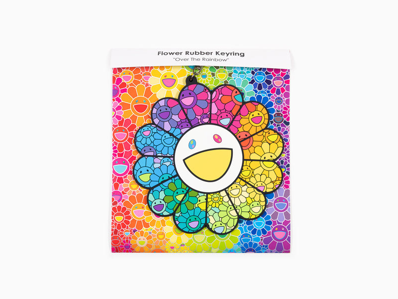 Takashi Murakami - Flower Rubber Keyring - Over The Rainbow