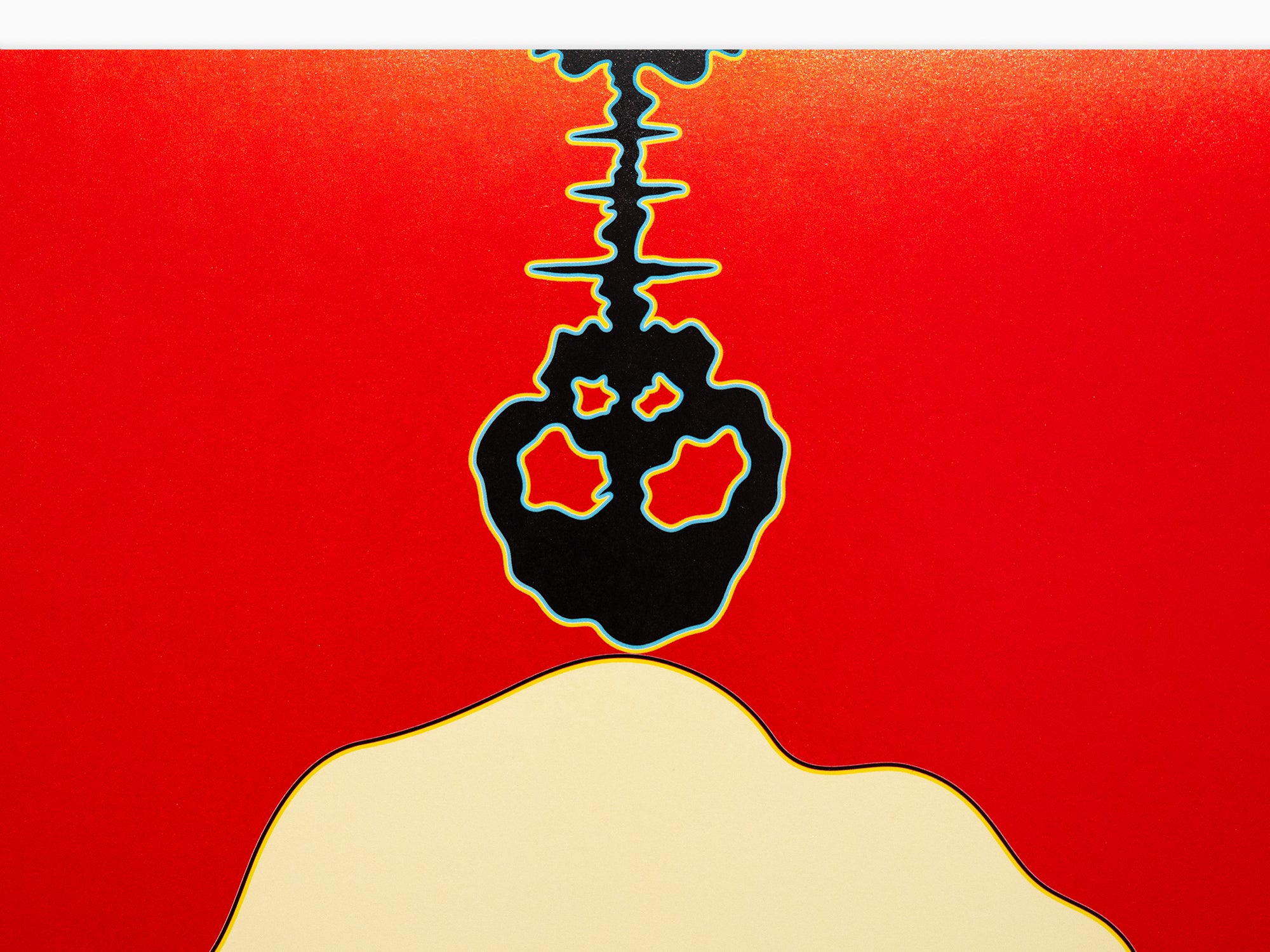 Takashi Murakami - Time Bokan - Missing in the Eyes - Red
