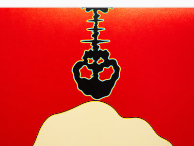 Takashi Murakami - Time Bokan - Missing in the Eyes - Red