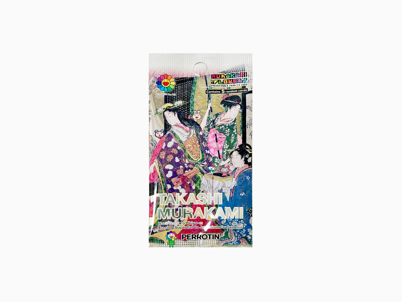 Takashi Murakami - Trading Cards - Hark Back to Ukiyo-e: Tracing Superflat to Japonisme's Genesis (Pack of 5)