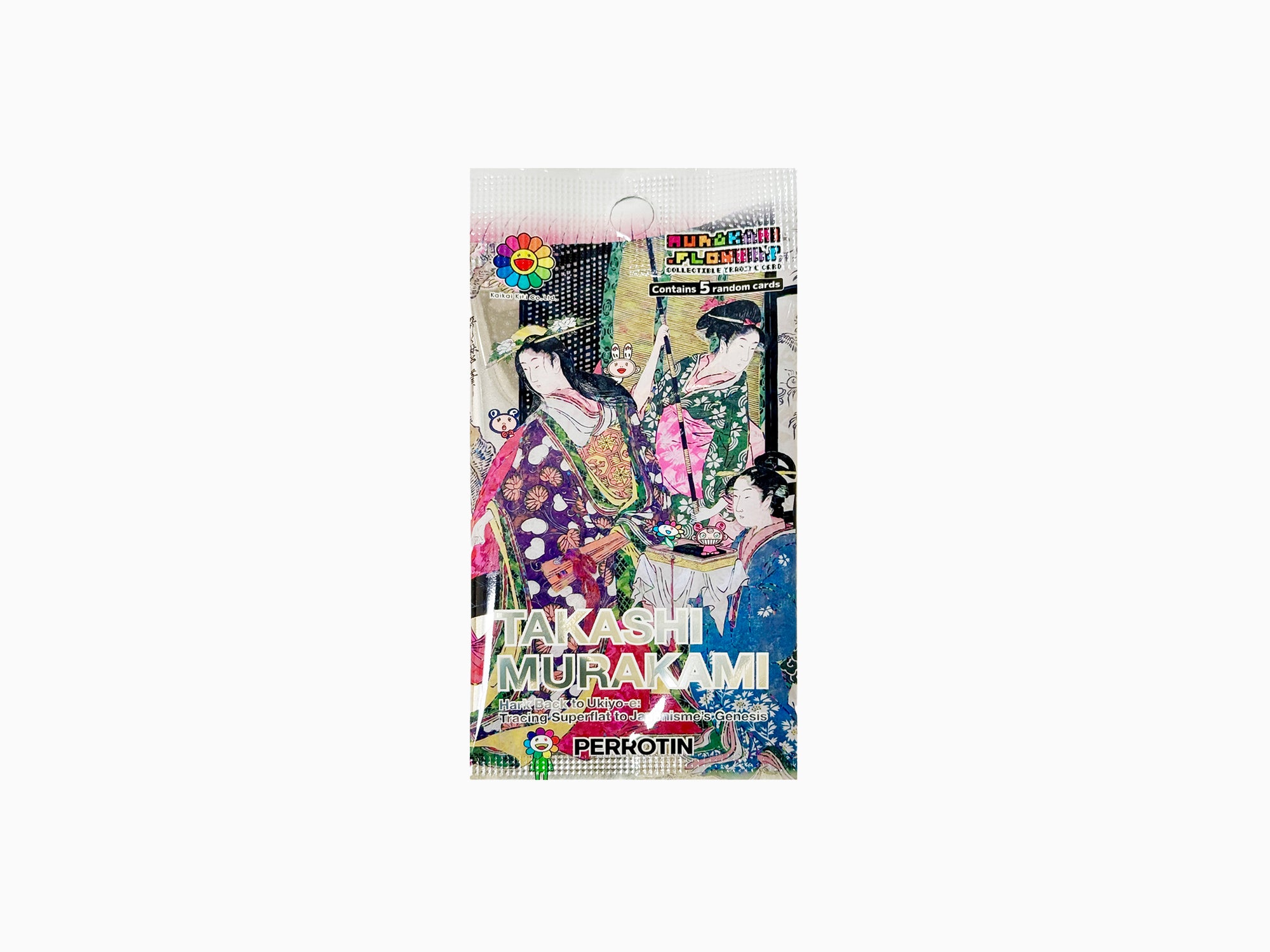 Takashi Murakami - Trading Cards - Hark Back to Ukiyo-e: Tracing Superflat to Japonisme's Genesis (Pack of 5)