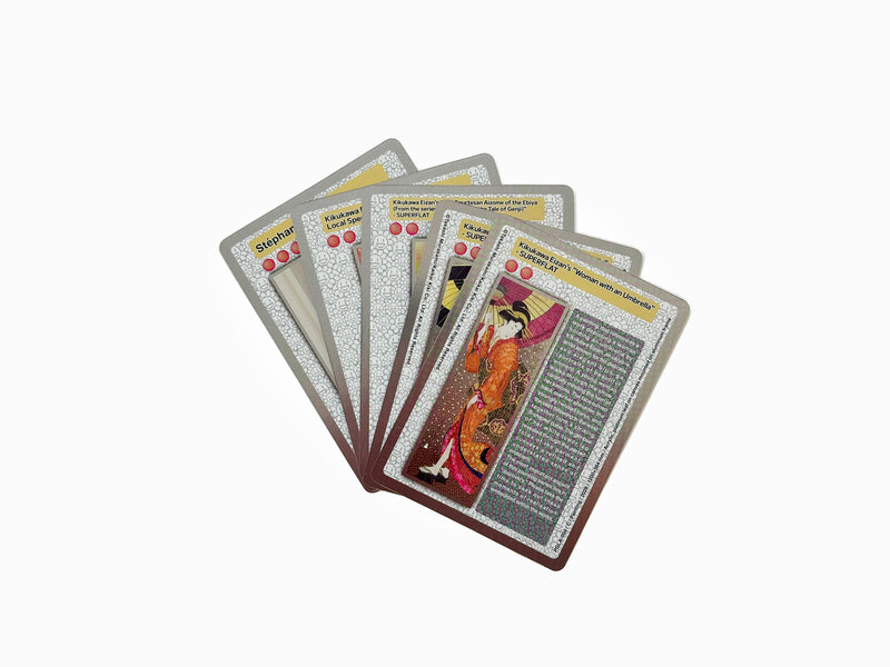 Takashi Murakami - Trading Cards - Hark Back to Ukiyo-e: Tracing Superflat to Japonisme's Genesis (Pack of 5)