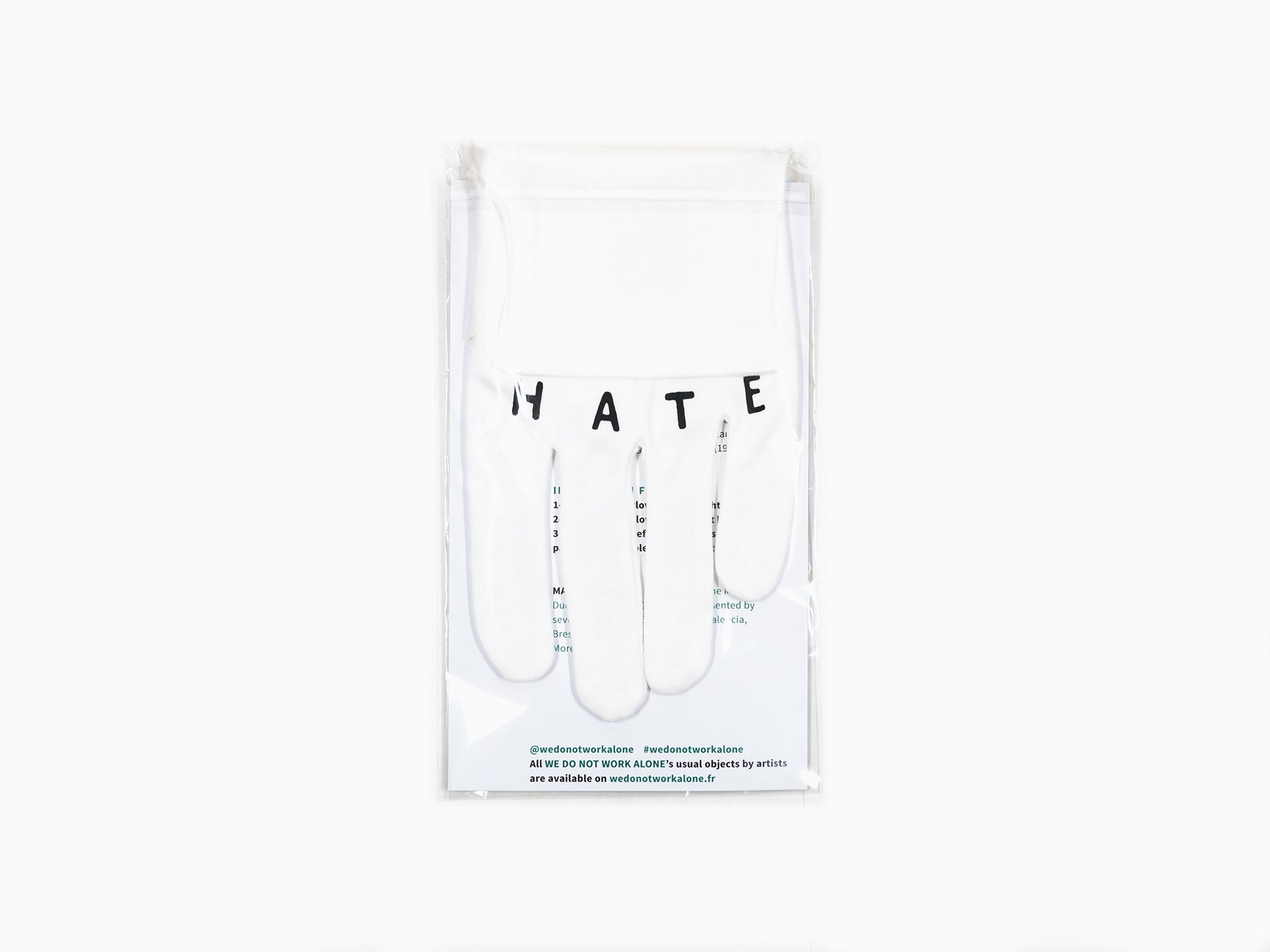 Mathieu Mercier - Love&Hate Gloves