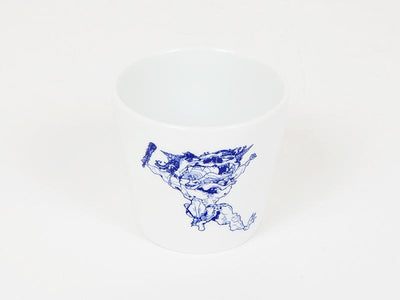 Takashi Murakami - Black Flower Logo Mug - Perrotin PARIS