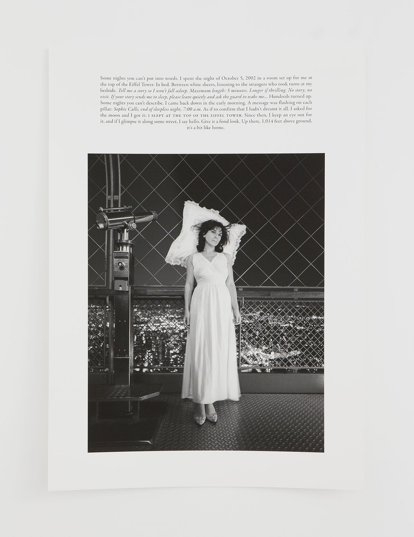 Sophie Calle - "Room with a view"