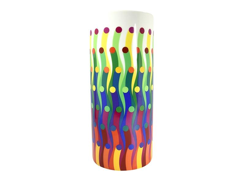 Julio Le Parc - Vase - Surface colorée B29