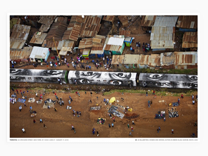 JR - POSTER "Action in Kibera slum, Nairobe, Kenya