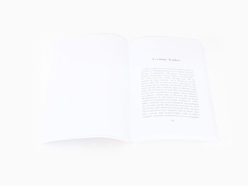 Anne Sauvageot - Sophie Calle, l'art cameleon