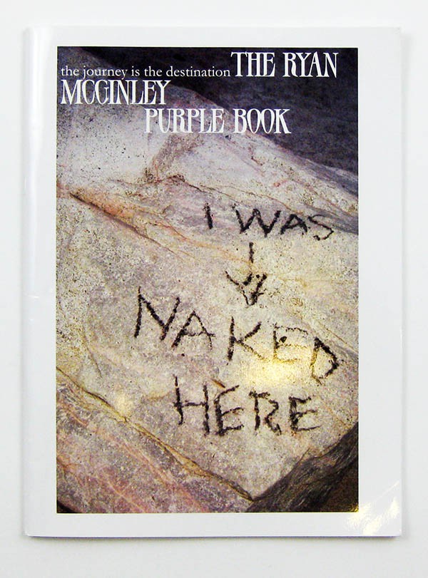 Ryan Mcginley - Purple Book (I was naked here) - Perrotin Store Paris