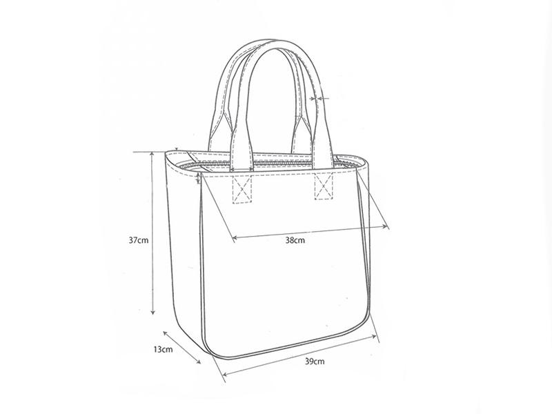 Takashi Murakami - Sac canvas White (#50384)