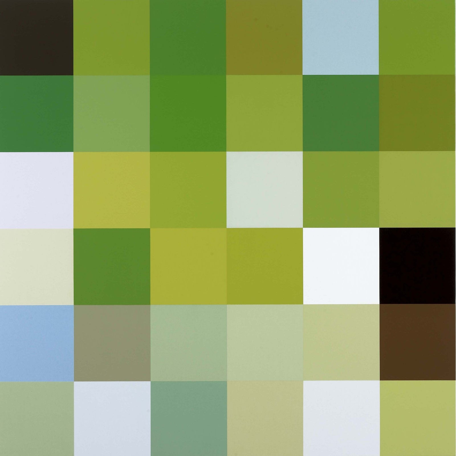 Takashi MURAKAMI - Acupuncture Painting (Terre verte)