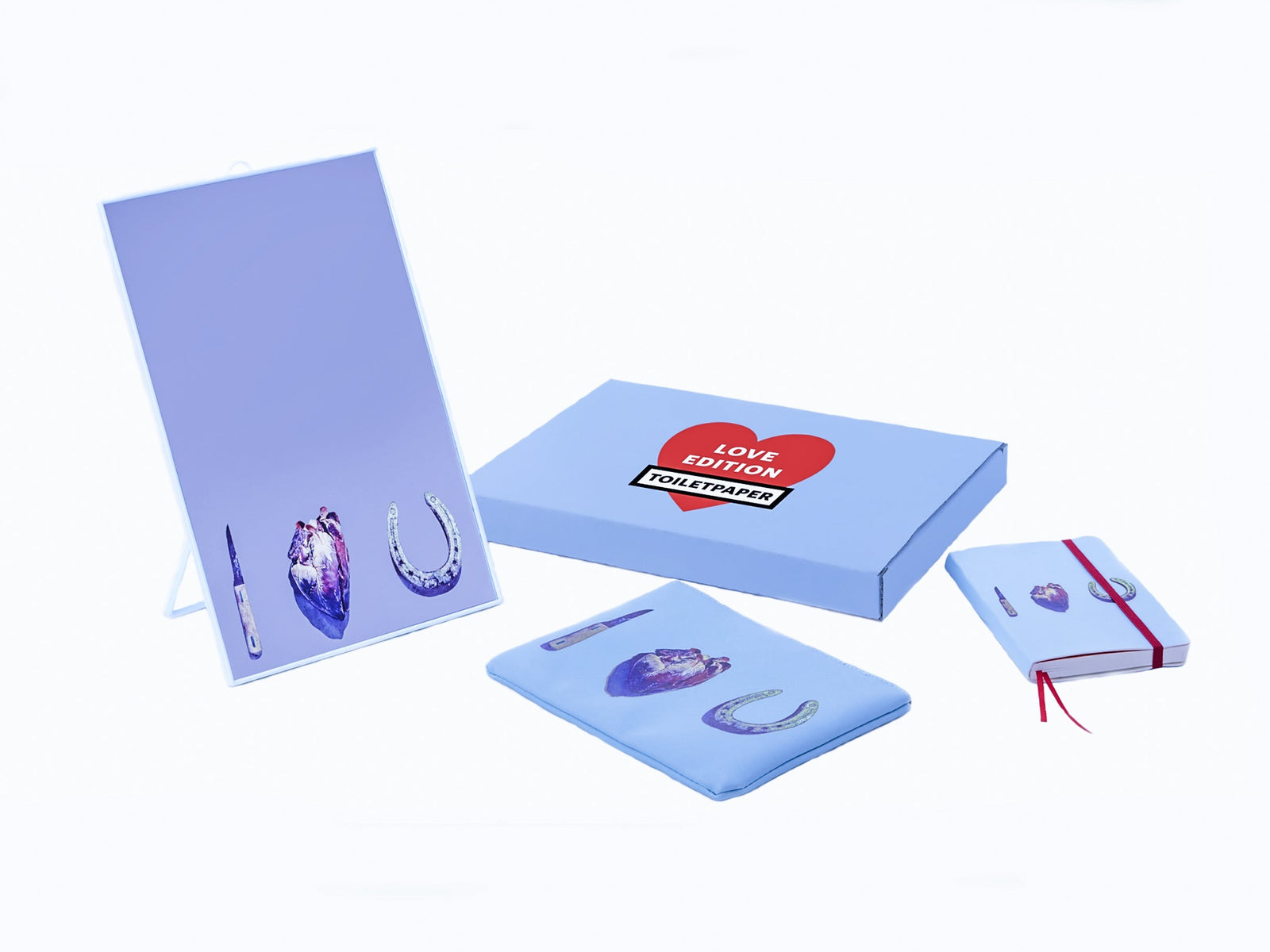 Seletti wears Toiletpaper - I love you ( set )