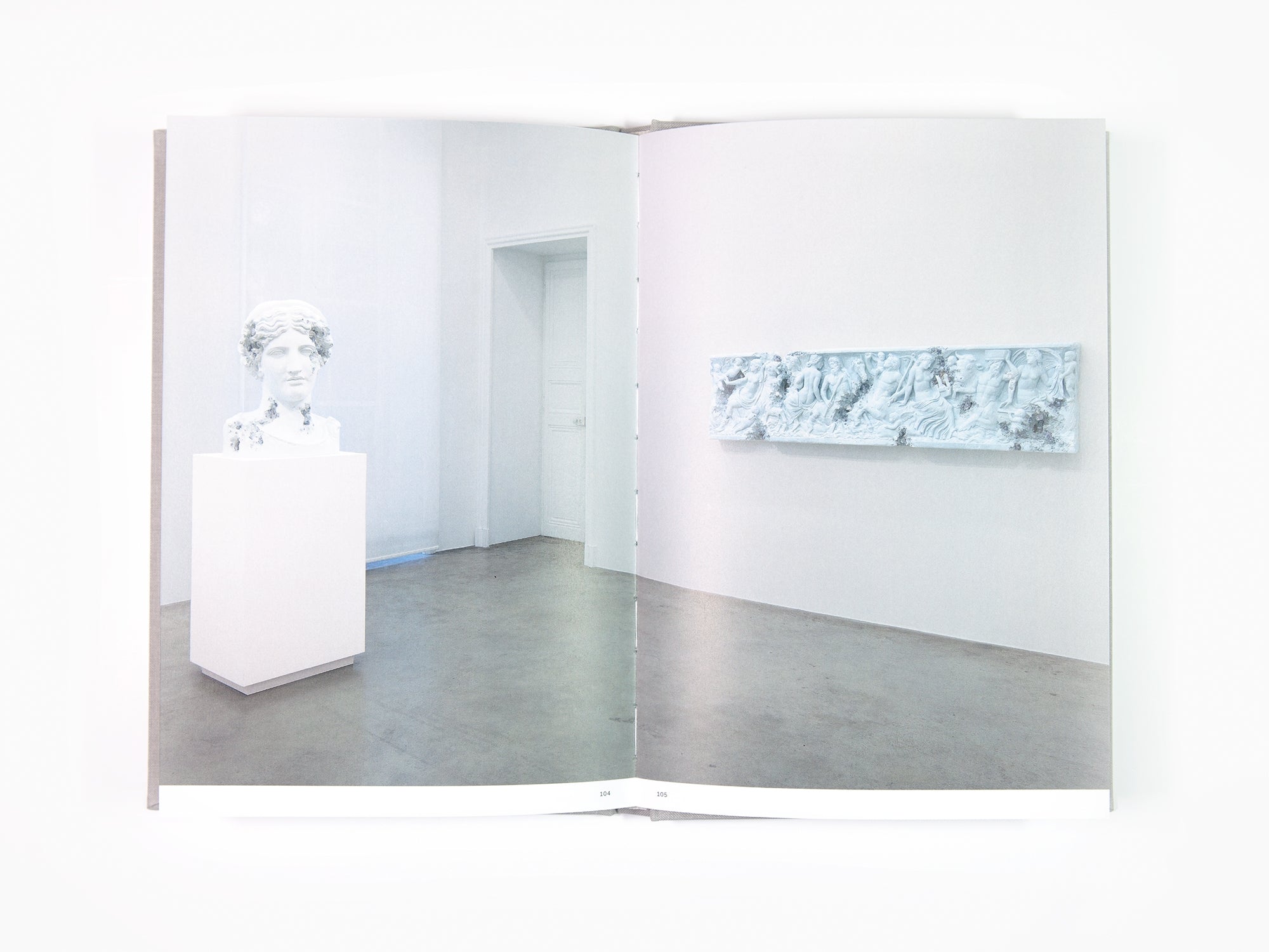 daniel arsham investigates classical objects with 'paris, 3020' at perrotin
