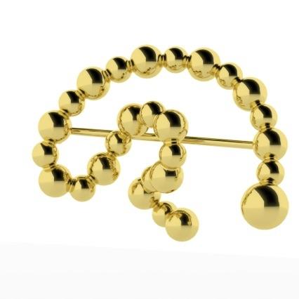 Jean-Michel Othoniel - Broche Les Belles Danses "Sissonne"