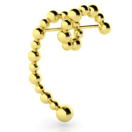 Jean-Michel Othoniel - Broche Les Belles Danses "Pirouette"