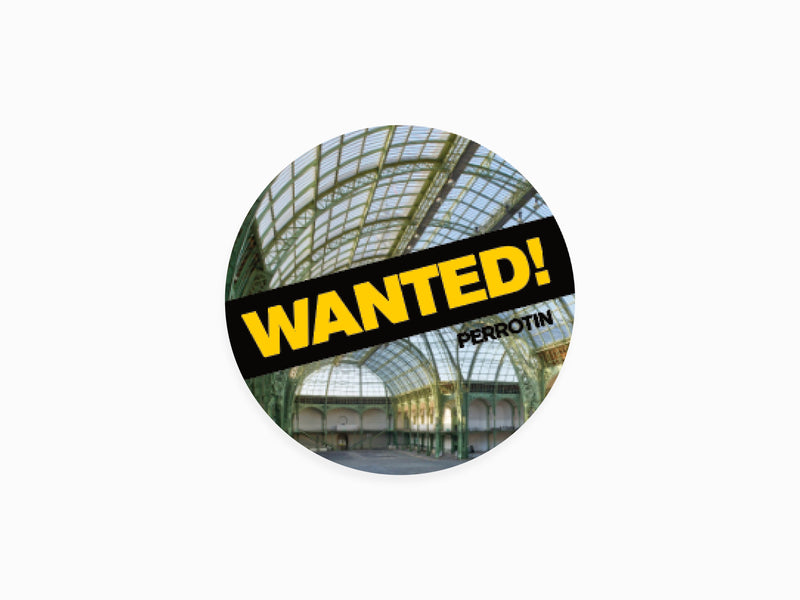 Grand Palais Wanted ! - Magnet
